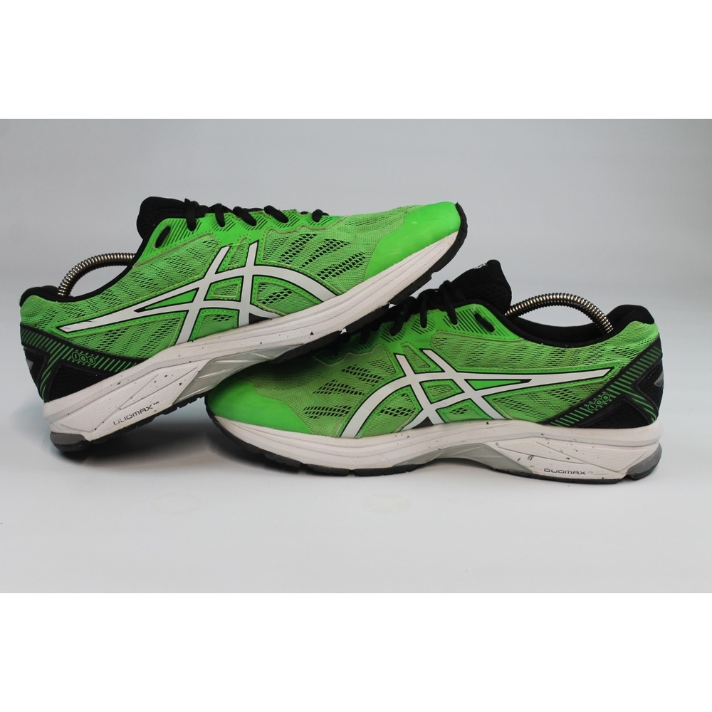 Asics Gel-Cumulus 18 Running Shoes Men's 10 M,Neon Green Lace-Up T6A3N Athletic - Picture 6 of 9
